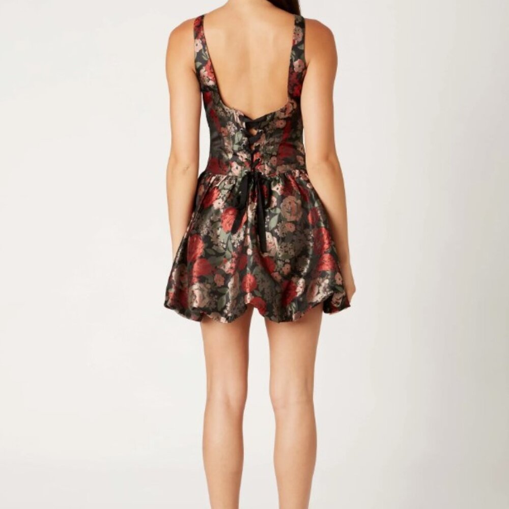 NIA Floral Jacquard Tamara Dress - Picture 2 of 3